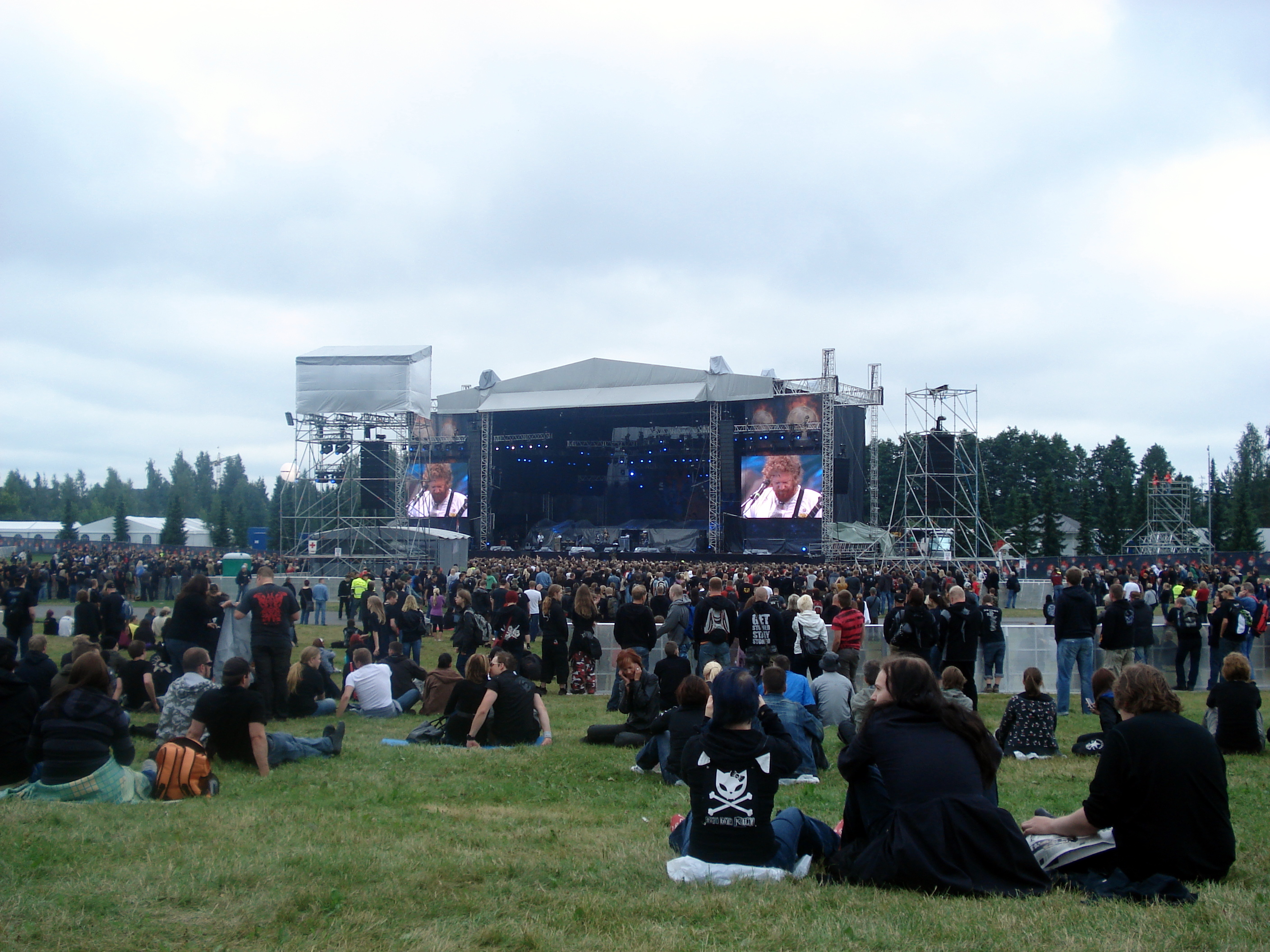 Stage LED screen used for a live event